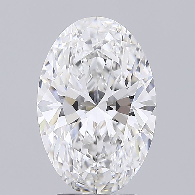 2.55 Carat Oval Lab Diamond