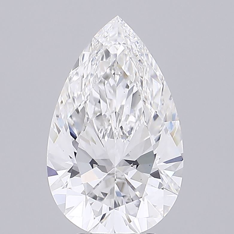 2.93 Carat Pear Lab Diamond