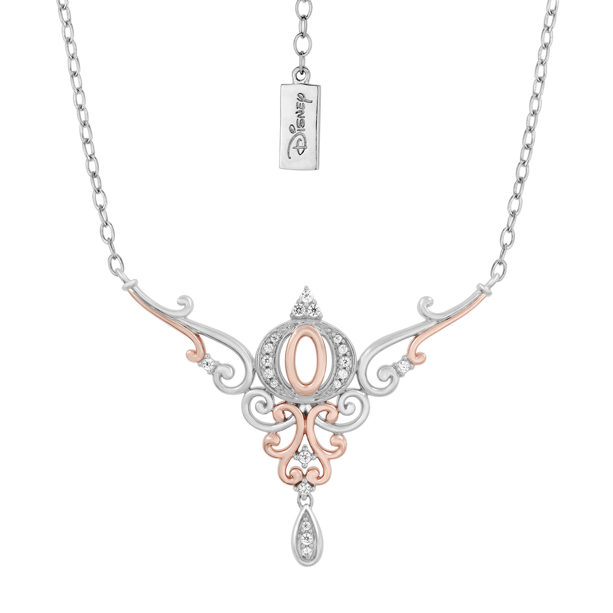Enchanted Disney Fine Jewelry 14K Rose Gold Over Sterling Silver with