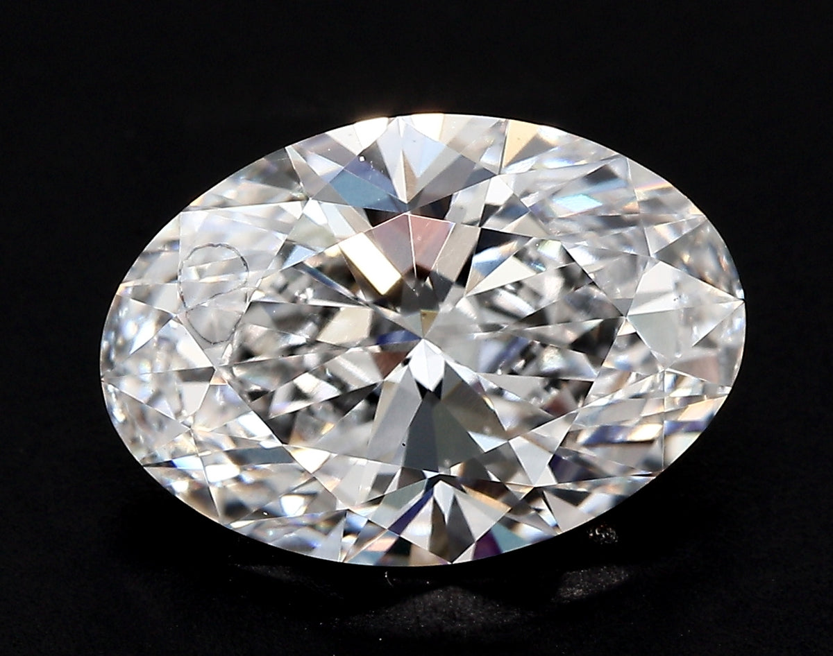 4.07 Carat Oval Lab Diamond