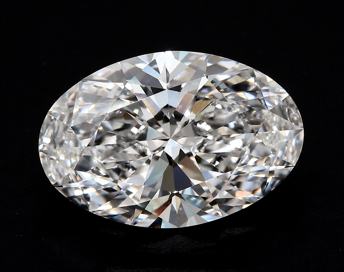 5.66 Carat Oval Lab Diamond