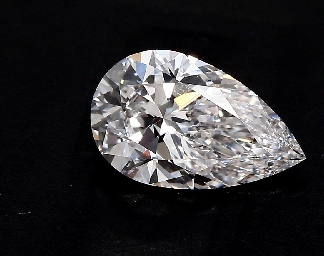 1.55 Carat Pear Lab Diamond