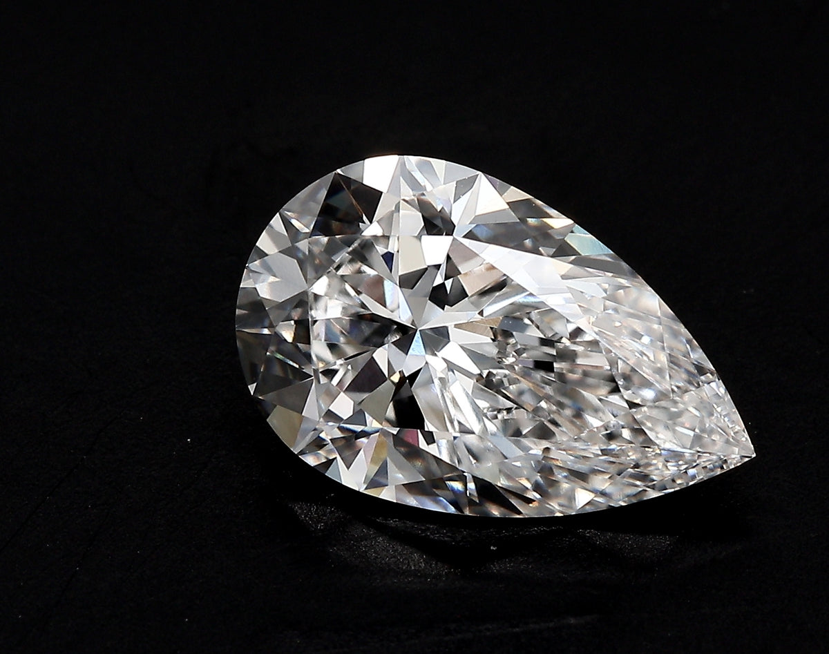 5.07 Carat Pear Lab Diamond