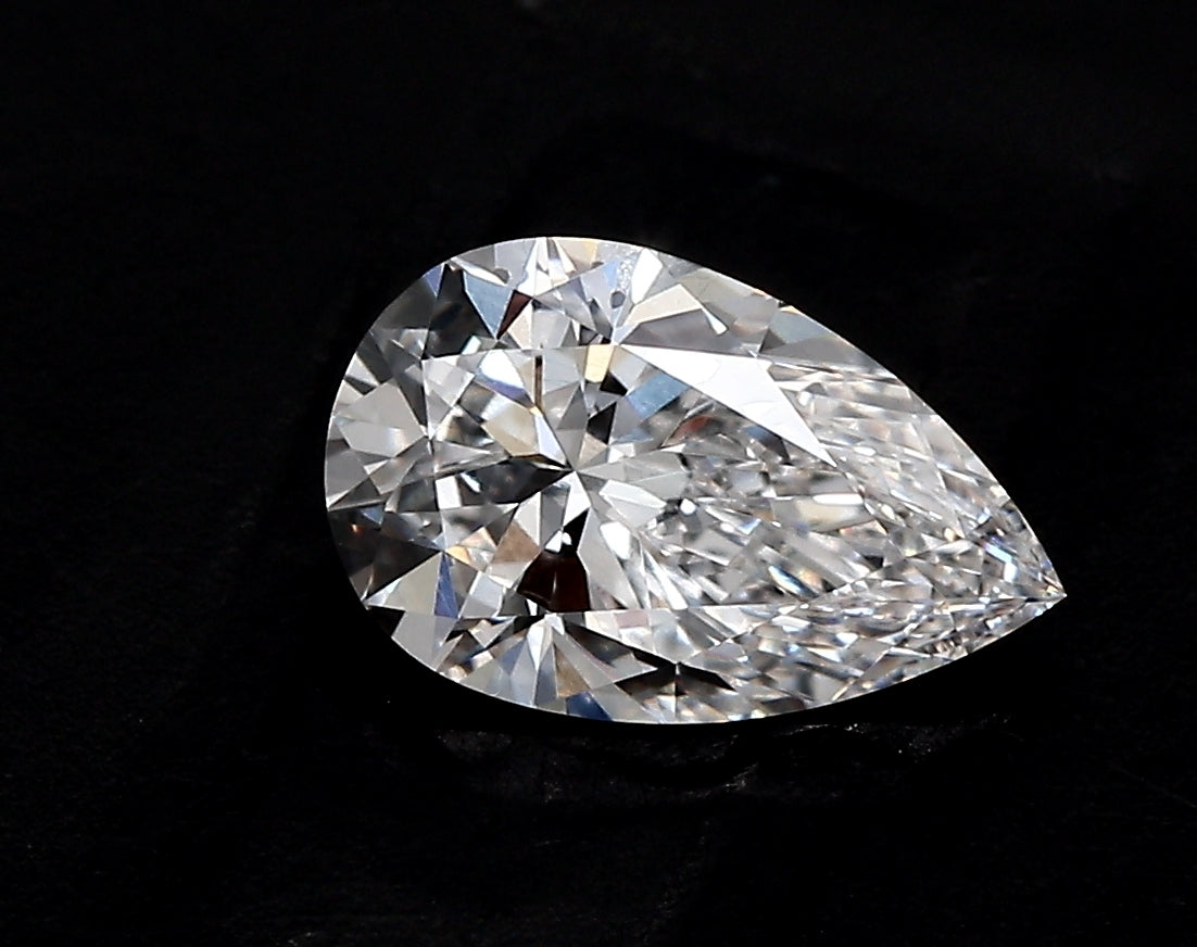 1.53 Carat Pear Lab Diamond