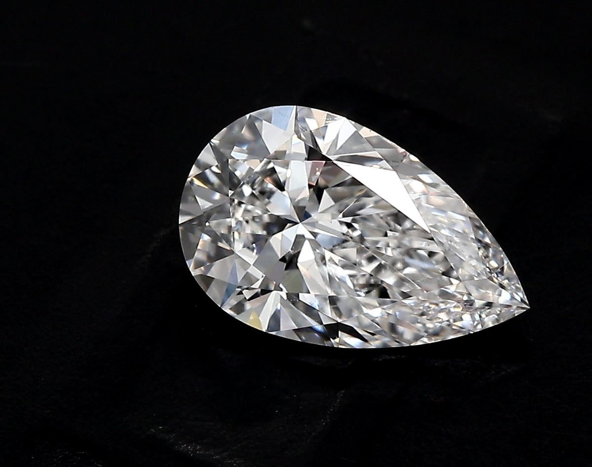 4.01 Carat Pear Lab Diamond