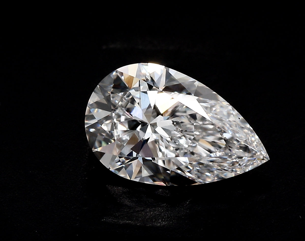 4.26 Carat Pear Lab Diamond