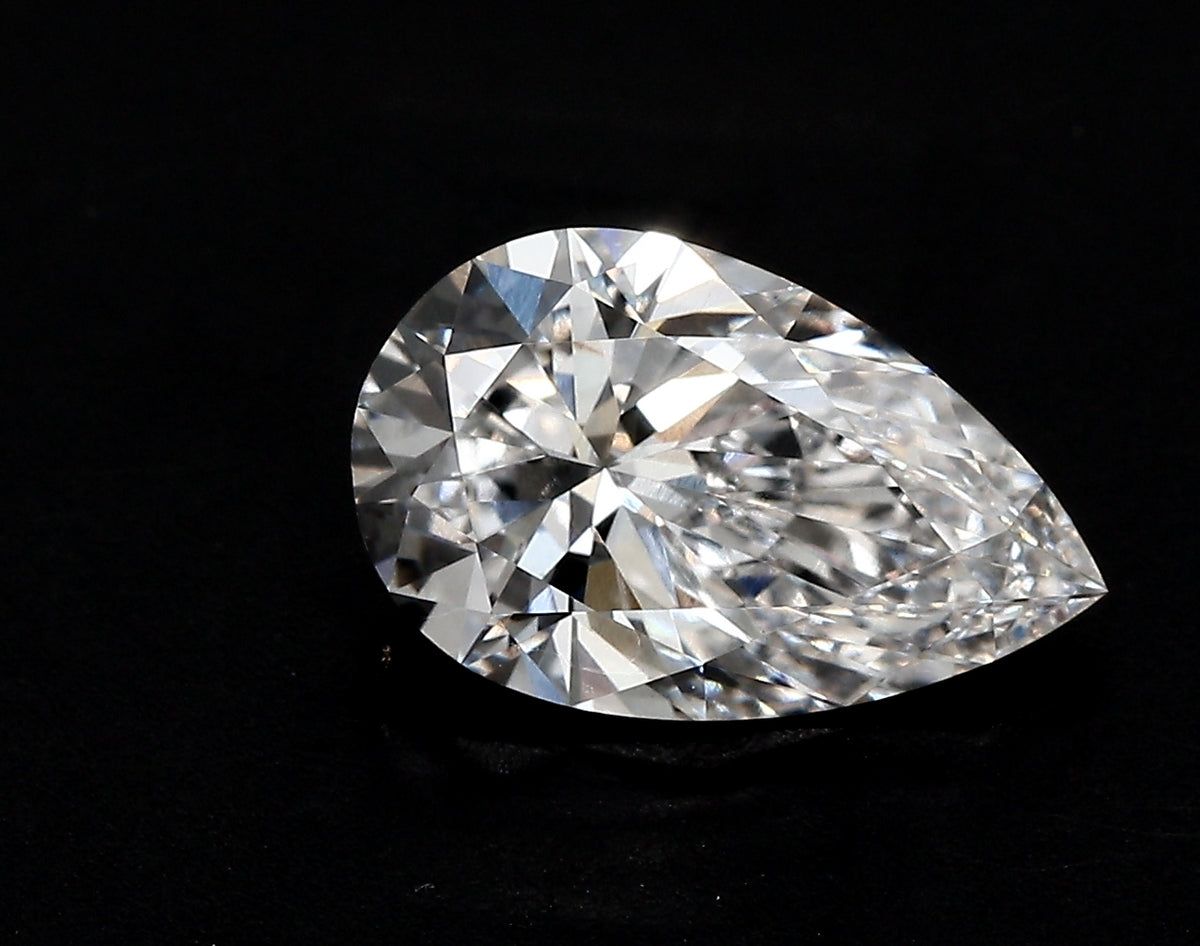 1.55 Carat Pear Lab Diamond