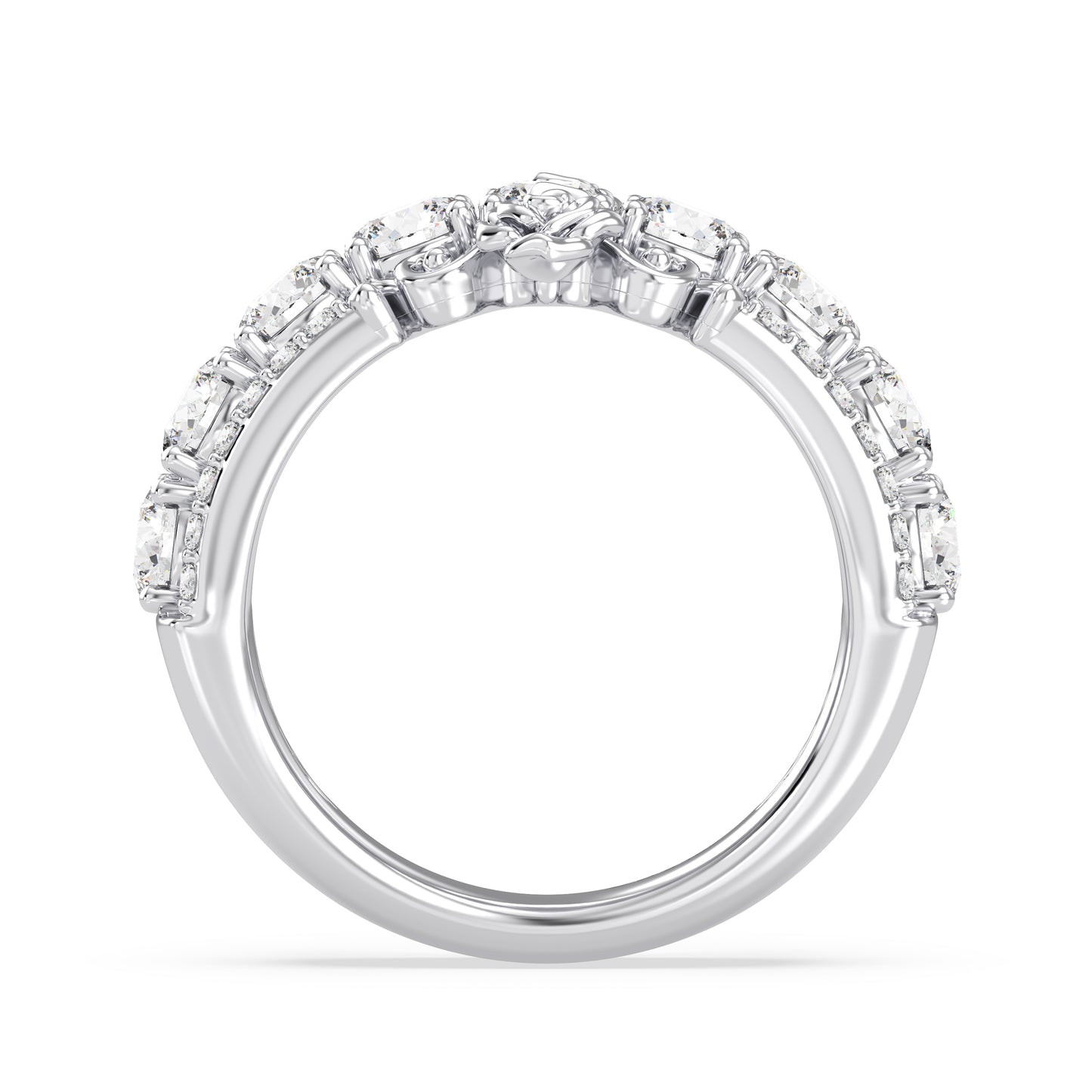 Enchanted Star Lab Grown Diamond Belle Anniversary Band