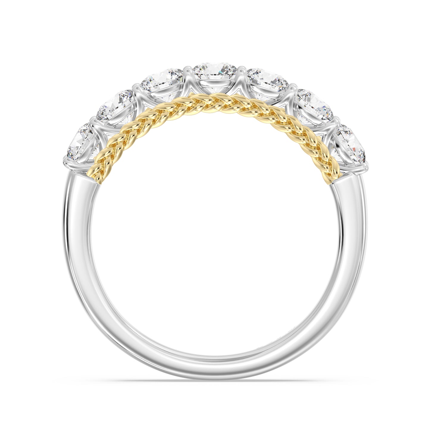 Enchanted Star Lab Grown Diamond Disney’s Rapunzel Seven Stone Anniversary Ring