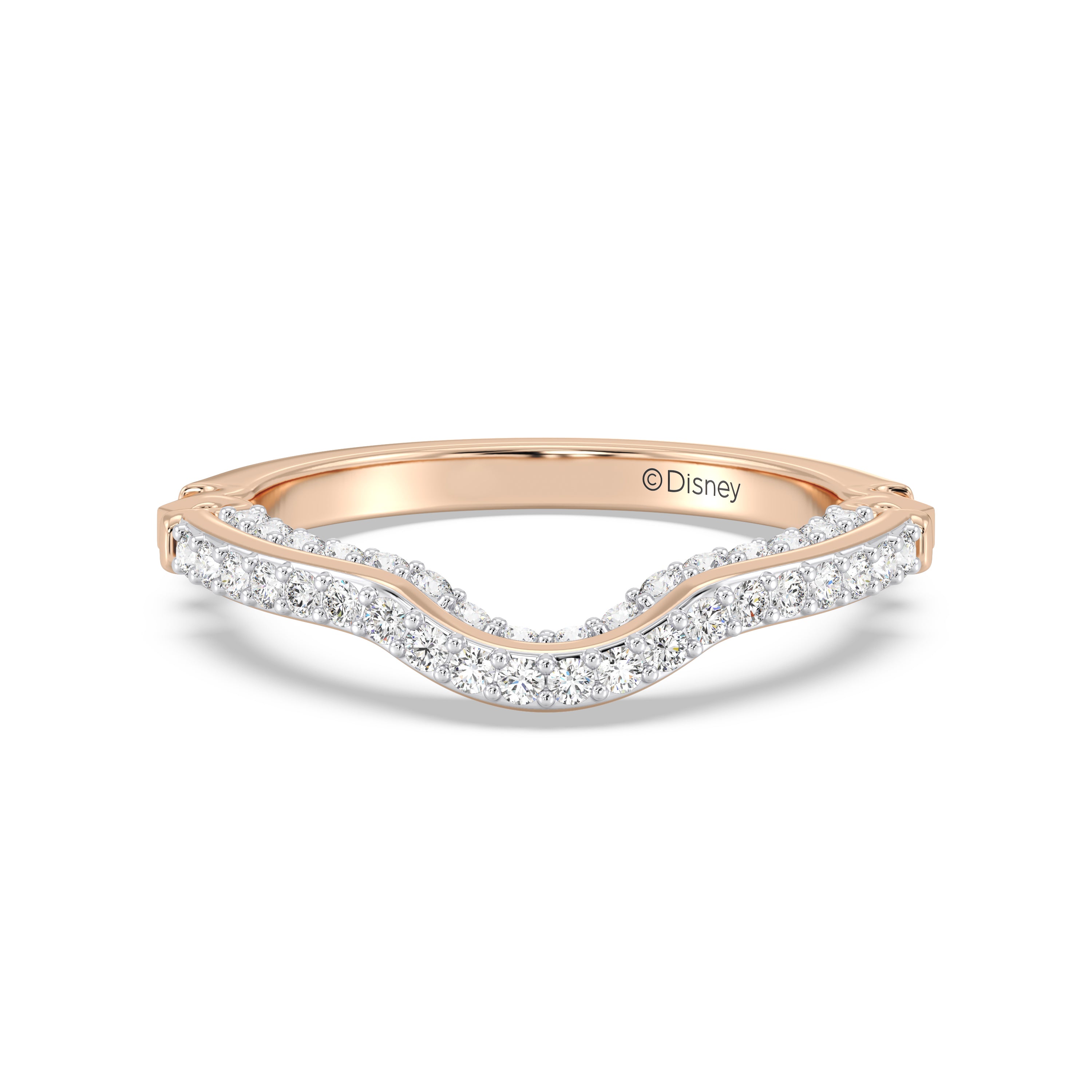 Enchanted Star 14K Rose Gold With 5/8 CTTW Lab Grown Diamonds
