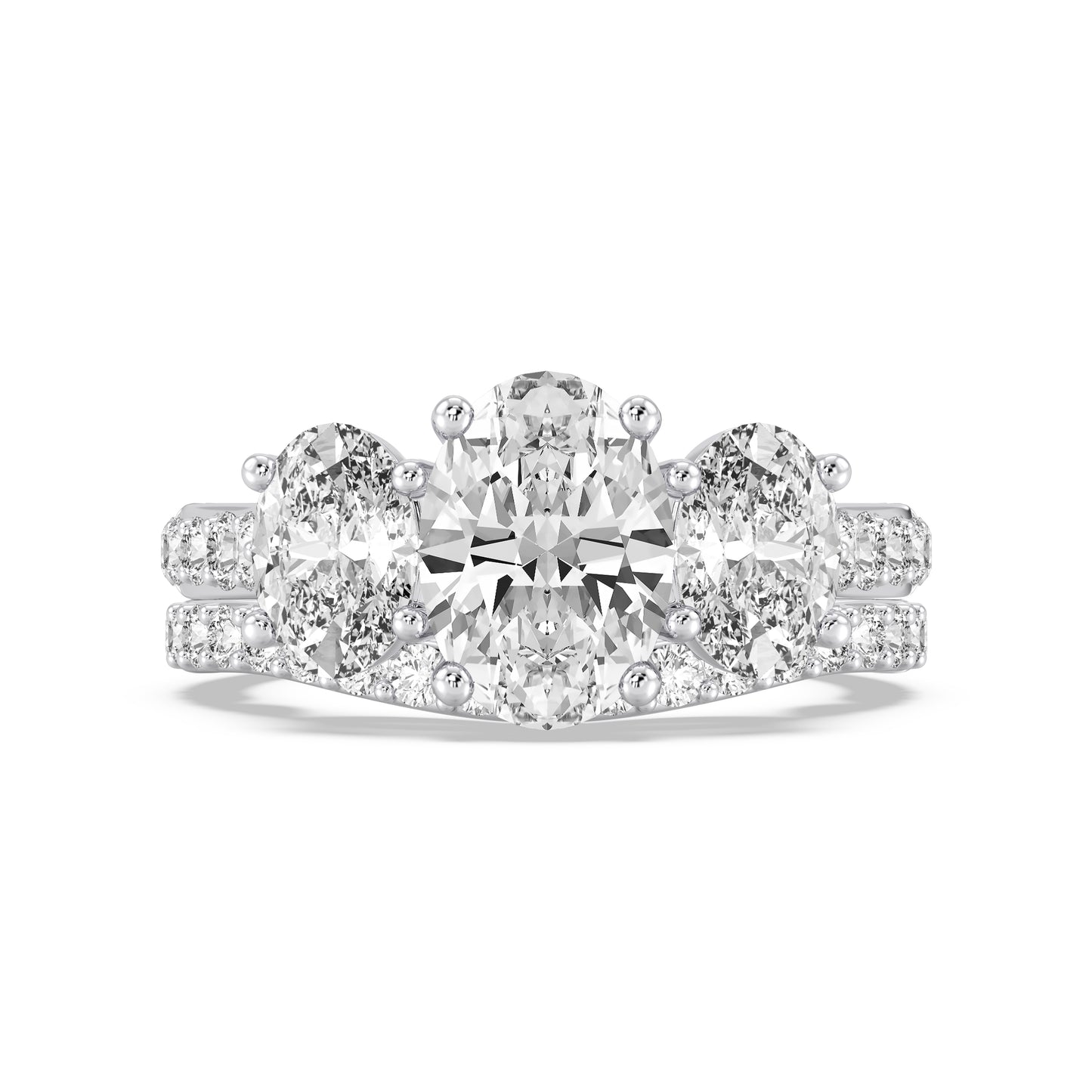 Enchanted Star 14K Gold With 3/8 CTTW Lab Grown Diamonds, Disney's Cinderella Wedding Band
