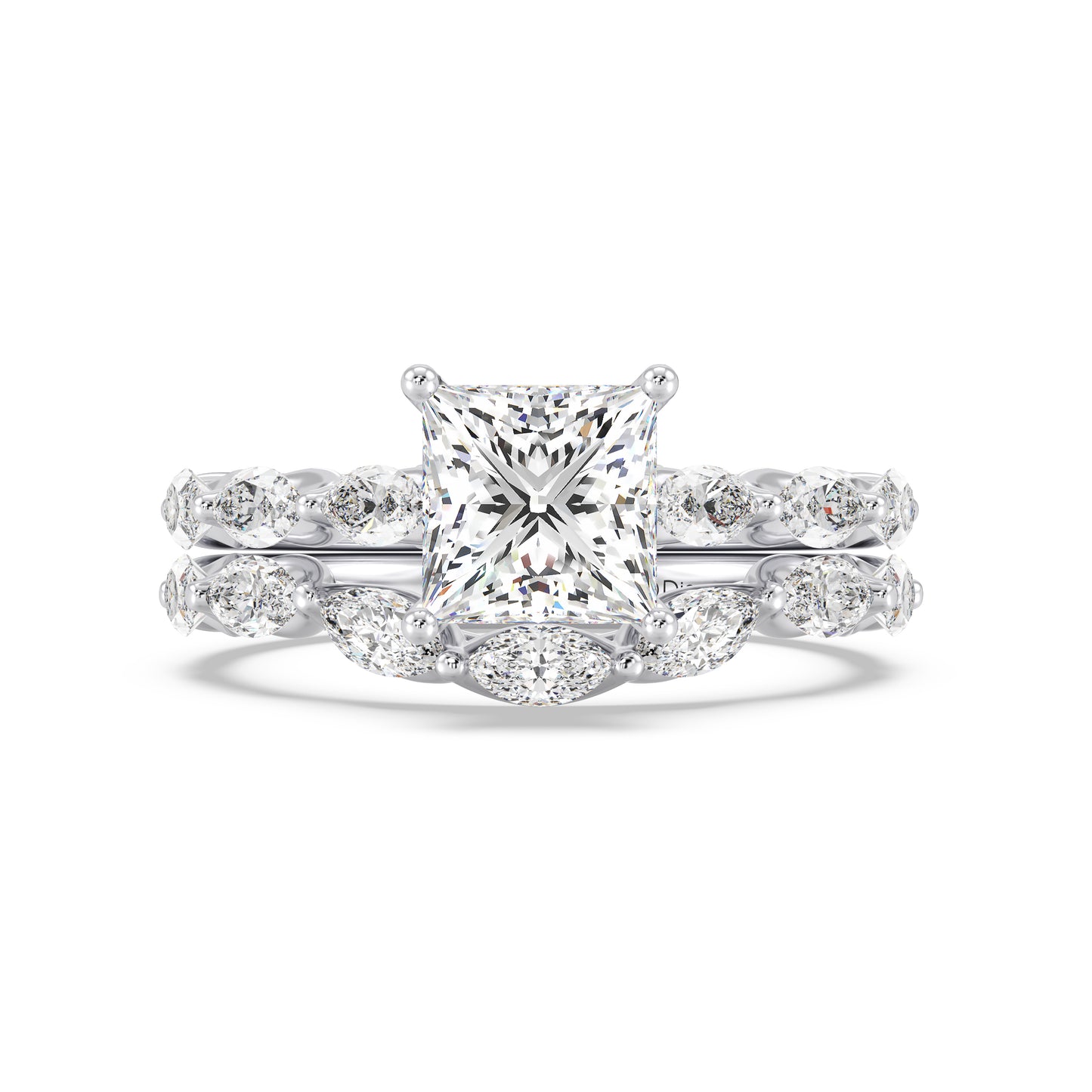 Enchanted Disney Fine Jewelry Belle Wedding Band