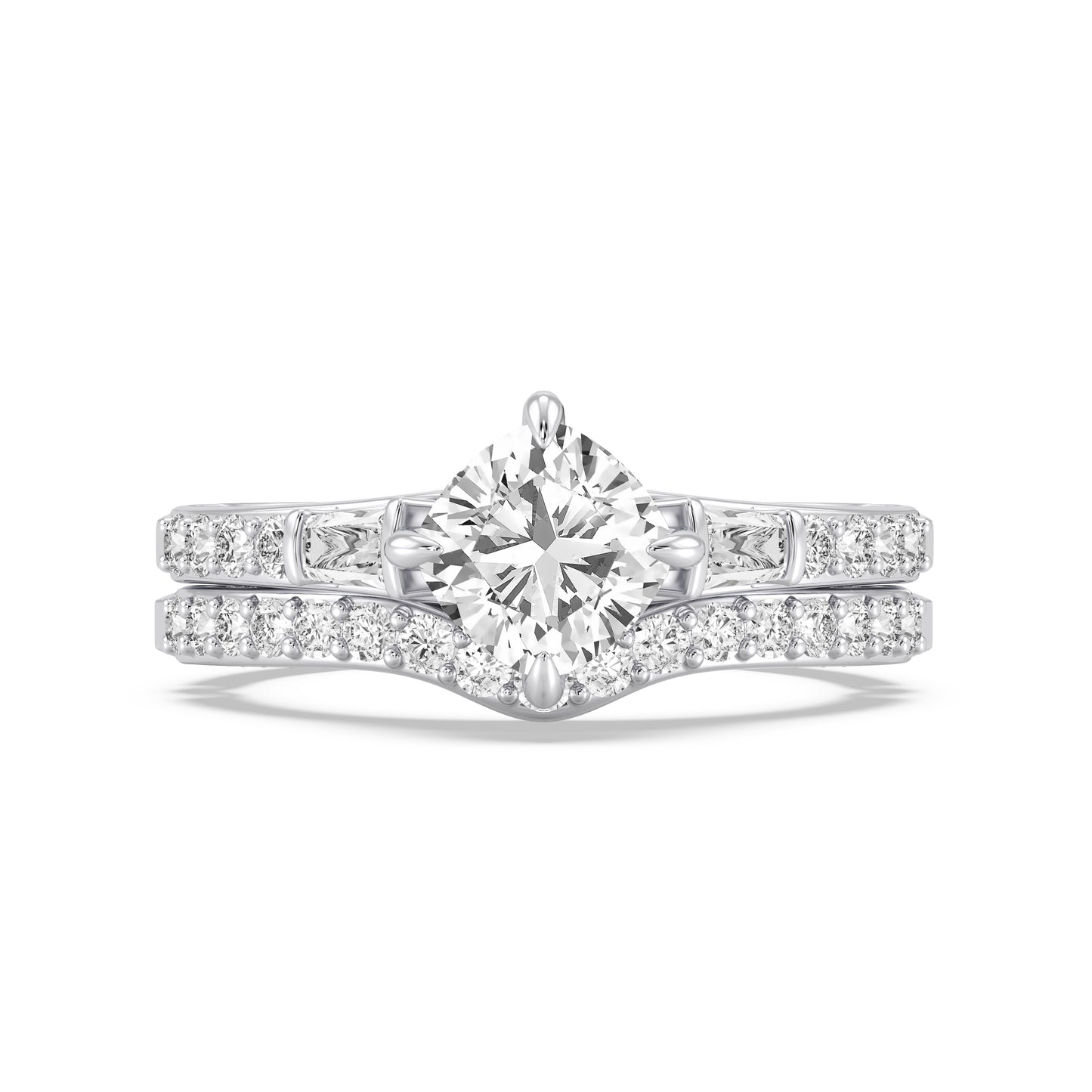 Enchanted Disney Fine Jewelry Aurora Wedding Band
