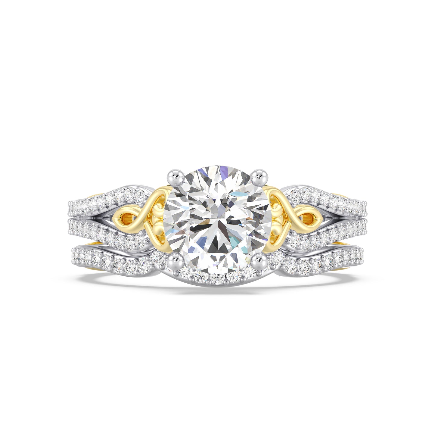 Enchanted Disney Fine Jewelry Belle Wedding Band