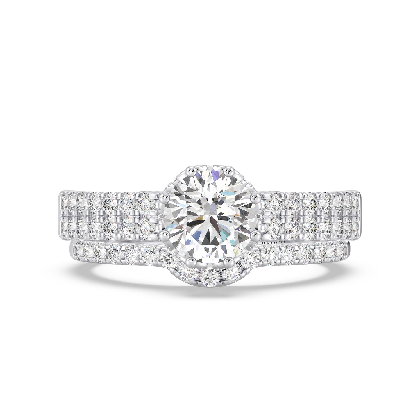 Enchanted Disney Fine Jewelry Cinderella Wedding Band