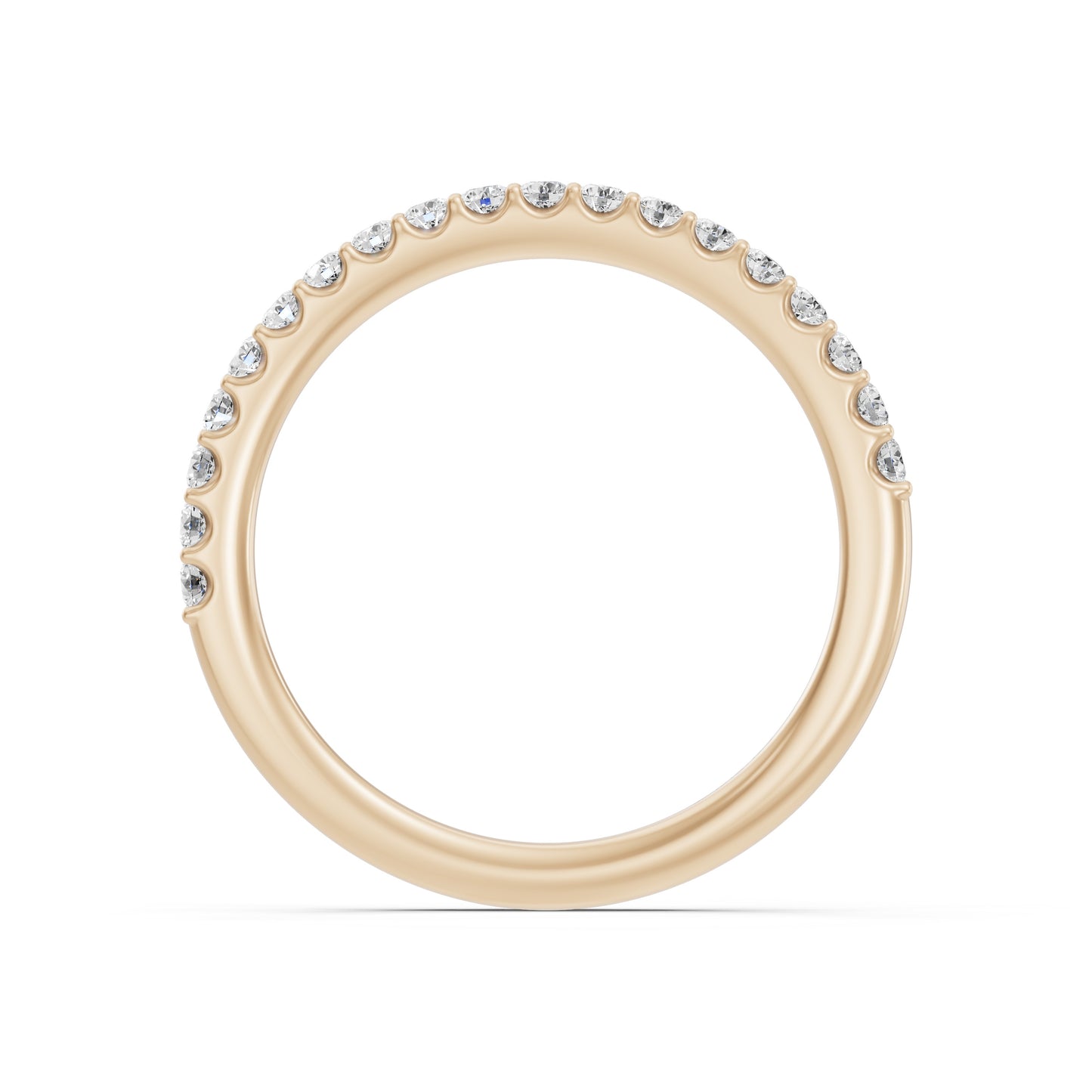Enchanted Star Lab Grown Diamond 14K Gold with 1/3 CTTW Majestic princess Engagement Band