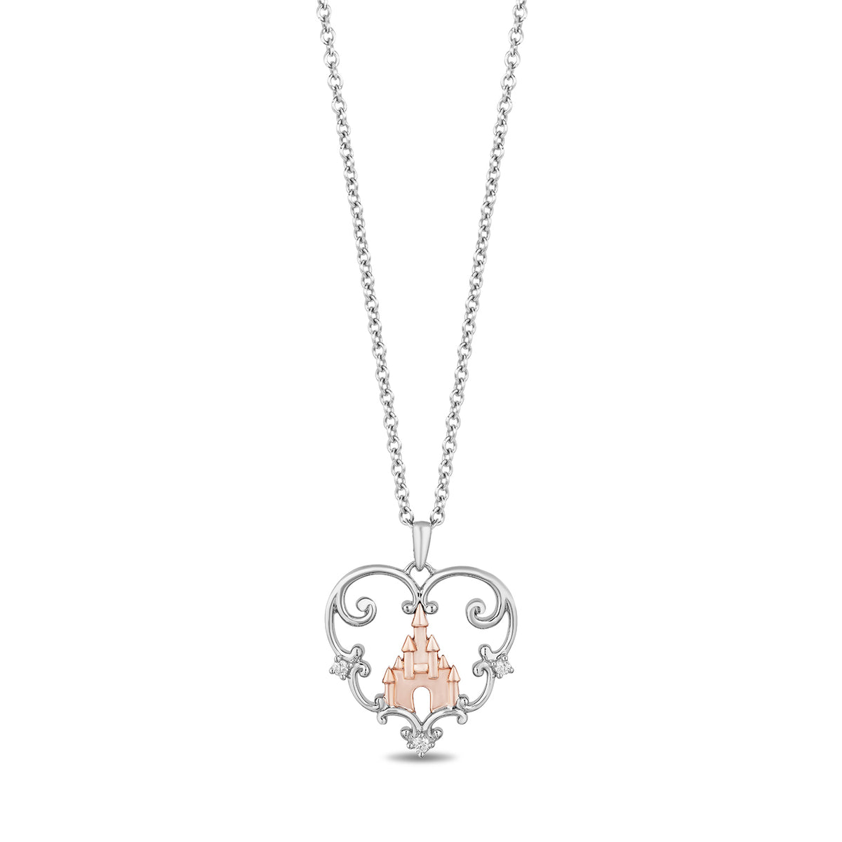Disney Majestic Inspired Diamond Pendant Enchanted Disney Fine