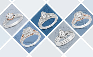Love story engagement rings