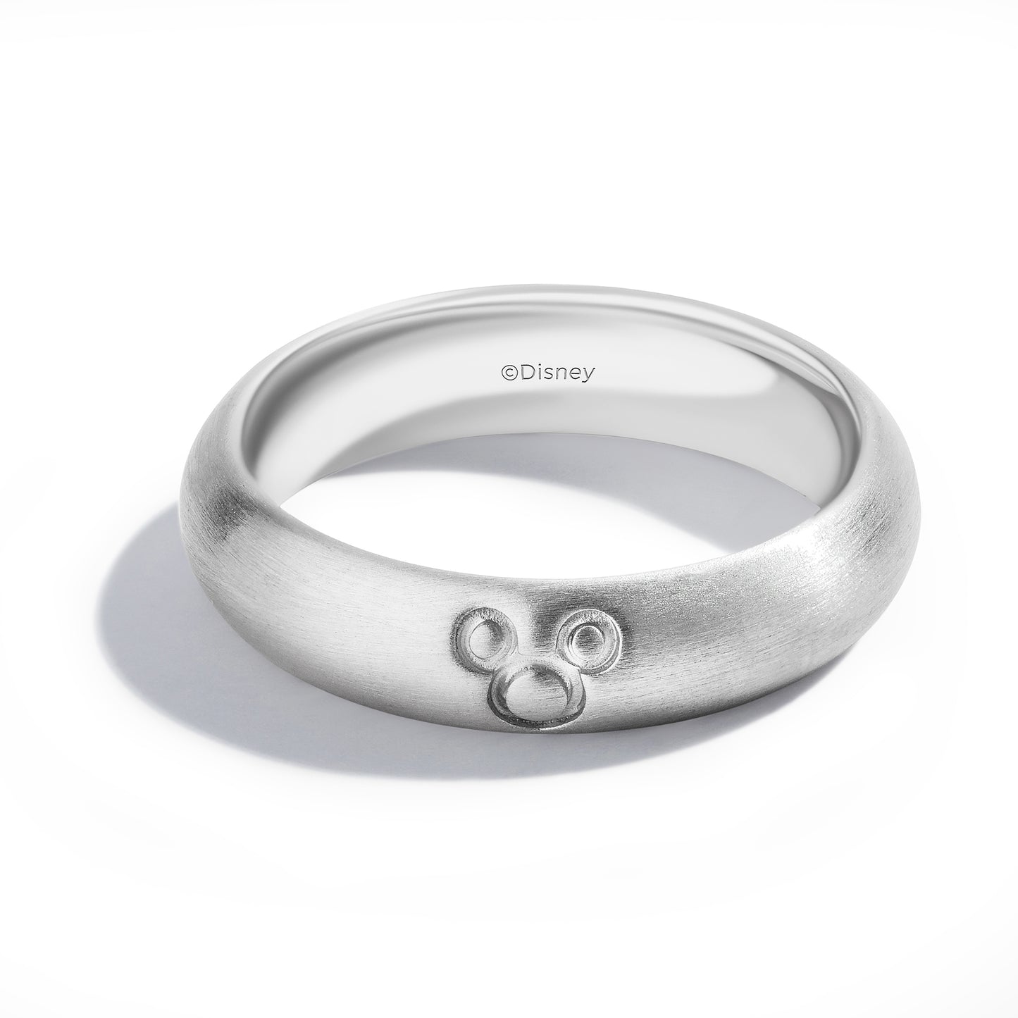Disney Jewels Sterling Silver, Disney's Mickey Mouse Women's Band Ring
