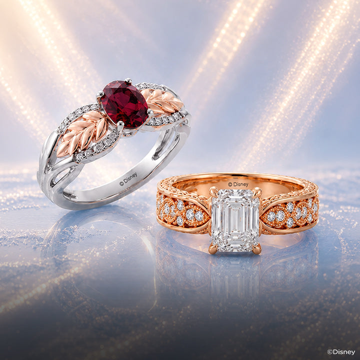 Disney's Anna Inspired Lab Grown Diamond Engagement & Bridal Rings Mobile Banner