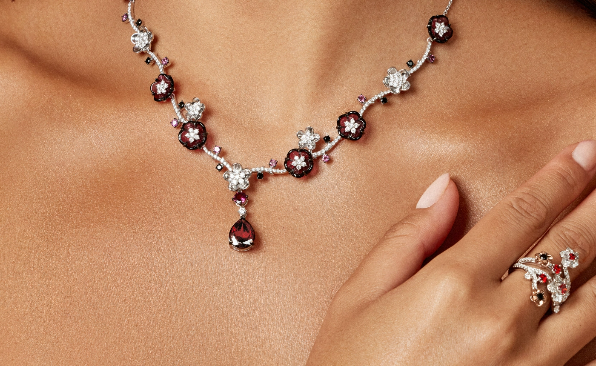 Disney Accent Mulan Inspired Diamond Ring 10K Rose Gold Enchanted Disney Fine Jewelry