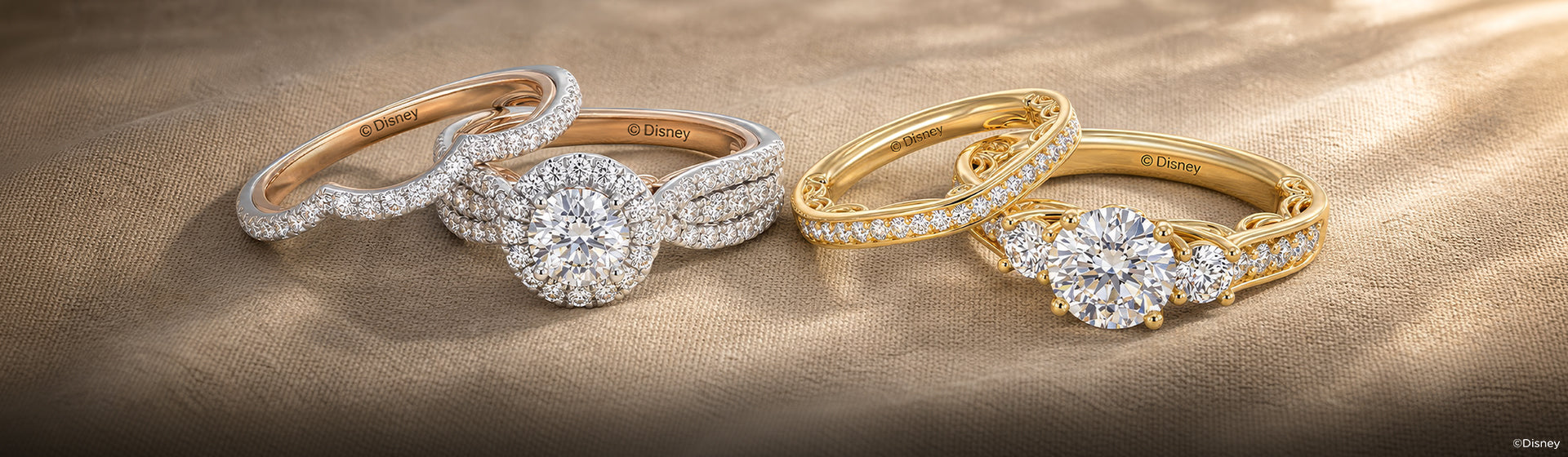 Diamond Engagement Rings Desktop Banner