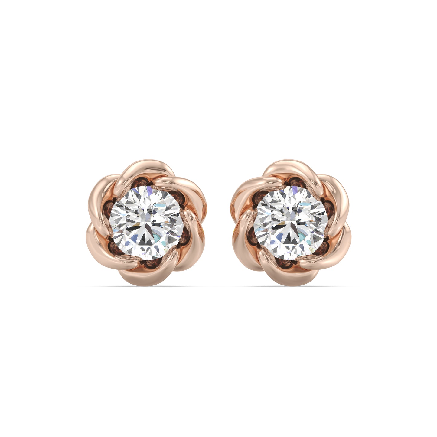 Enchanted Star 2 CTTW Lab Grown Diamond Belle Stud Earrings