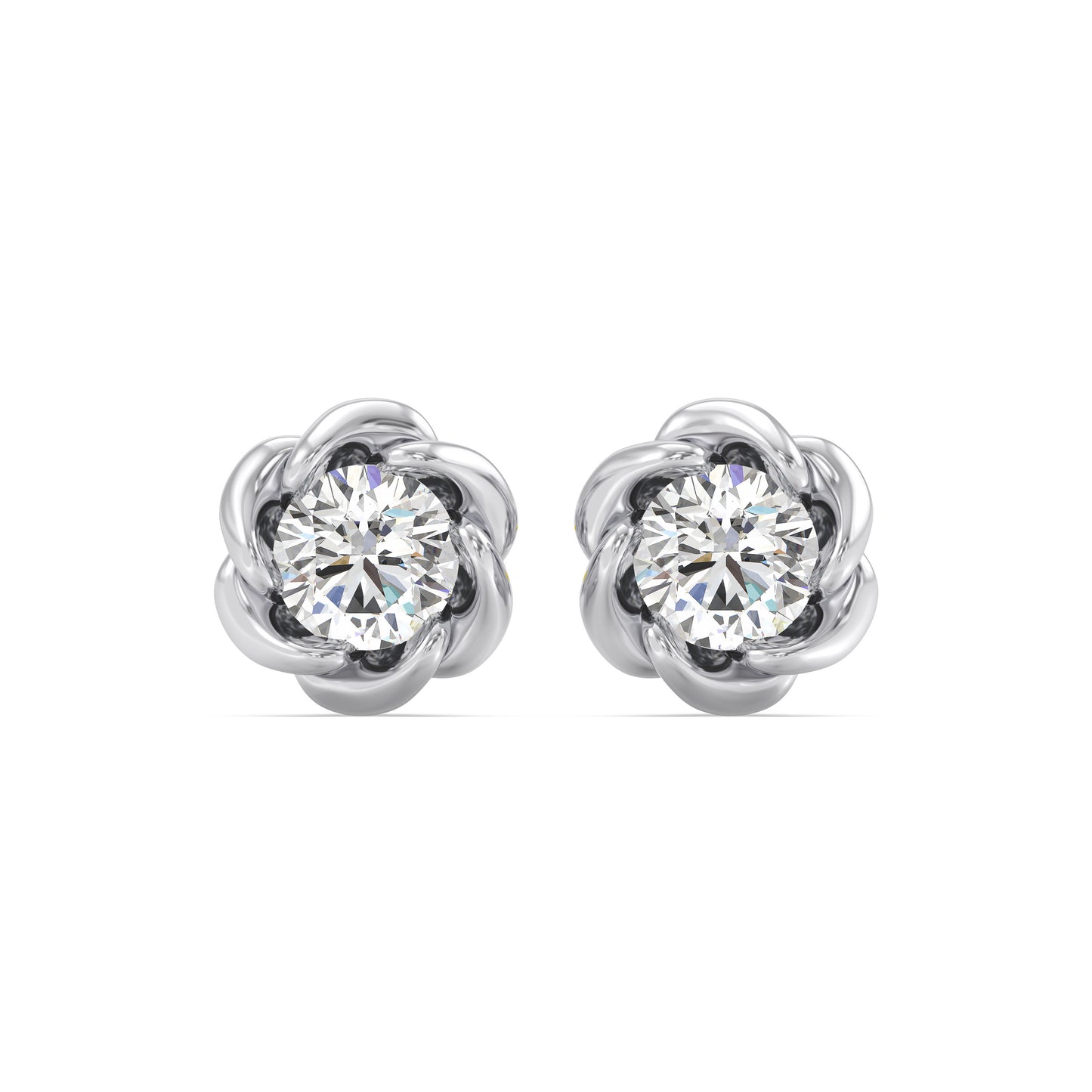 Enchanted Star 2 CTTW Lab Grown Diamond Belle Stud Earrings