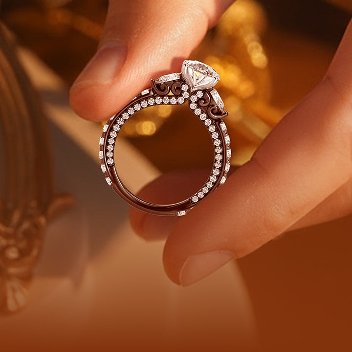 Black Rhodium Diamond Engagement Rings Mobile Banner