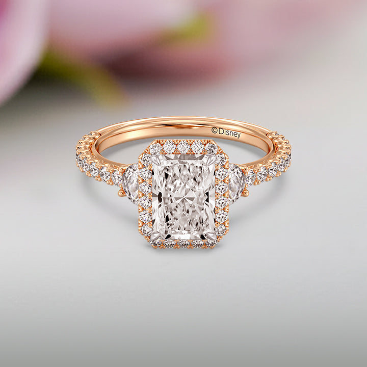 Rose Gold Diamond Engagement Rings Mobile Banner