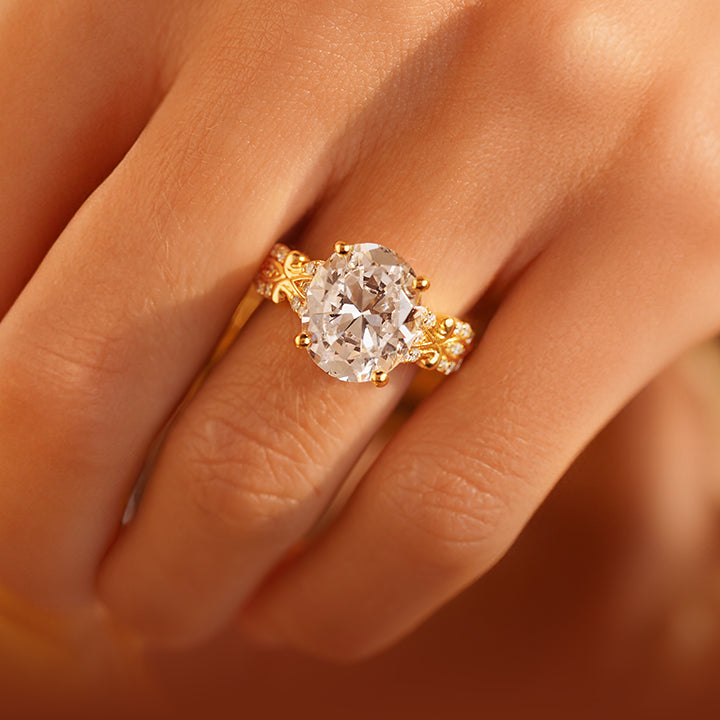 Yellow Gold Diamond Engagement Rings Mobile Banner