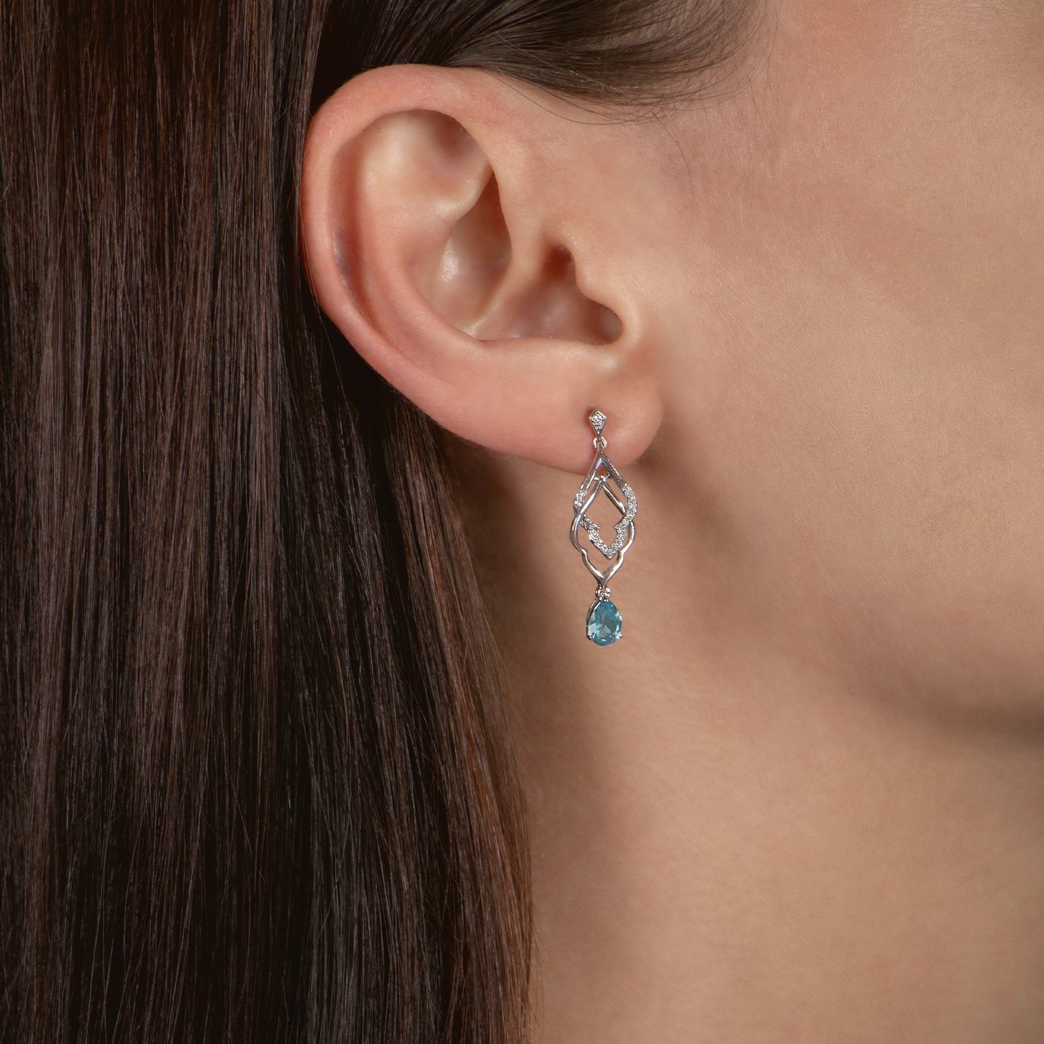 ☆TATIANA☆ Silver 925 Bell Tulip Earrings EC3138 ☆TATIANA☆ Silver 925 Bell Tulip Earrings EC3138 SANTUZZA