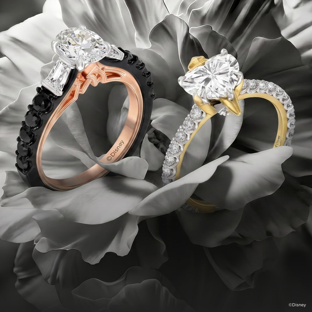 Disney's Evil Queen Inspired Lab Grown Diamond Engagement & Bridal Rings Mobile Banner