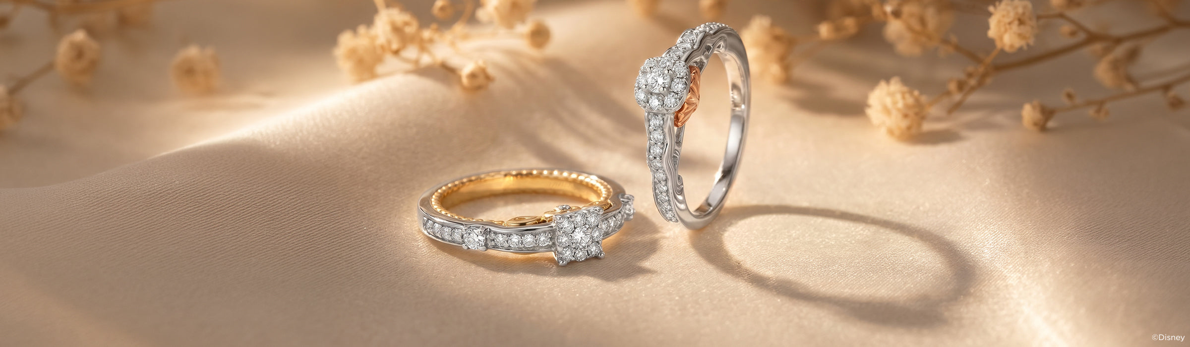 Diamond Engagement Rings between $500 - $1000 Desktop Banner