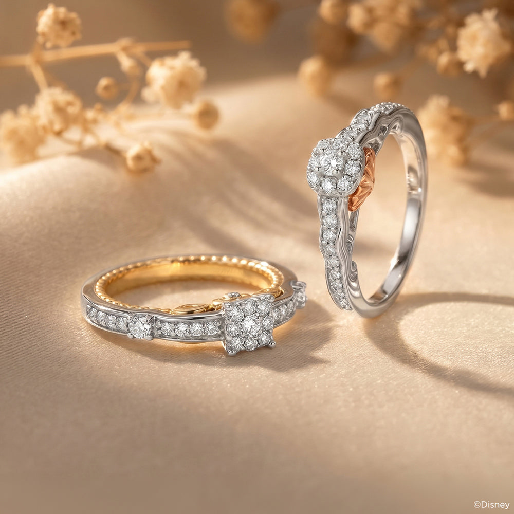 Diamond Engagement Rings between $500 - $1000 Mobile Banner
