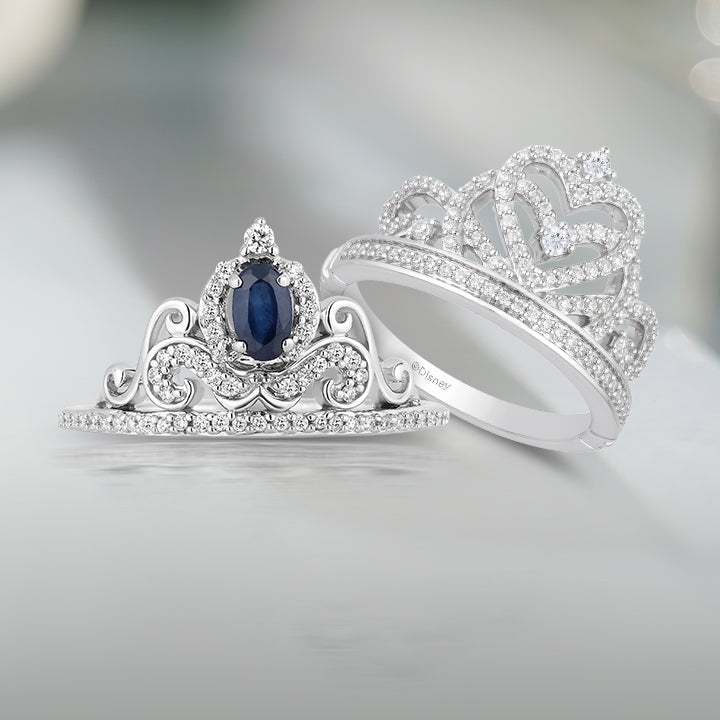 White Gold Rings Mobile Banner