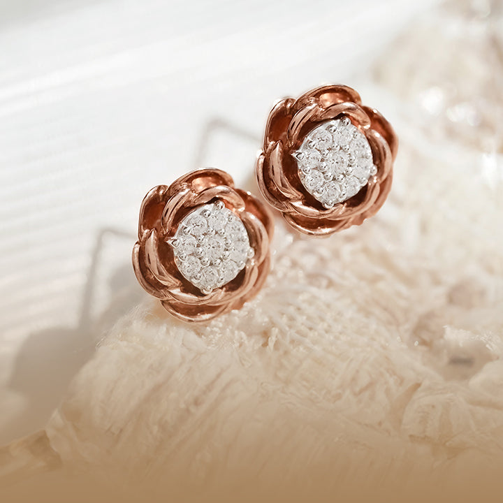 Diamond Earrings Mobile Banner