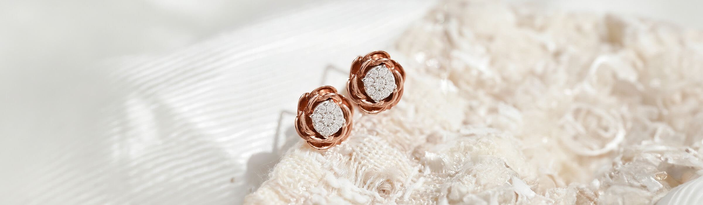 Stud Earrings Desktop Banner