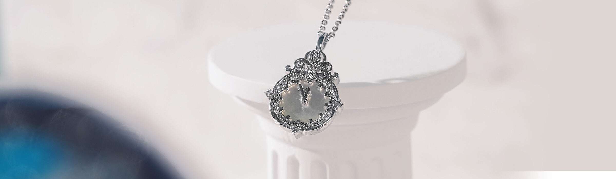 Sterling Silver Diamond Pendants & Necklaces Desktop Banner