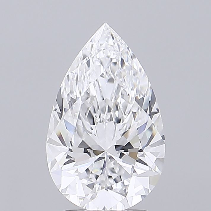 1.0 Carat Pear Lab Diamond