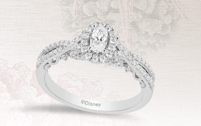 Disney best sale wedding earrings