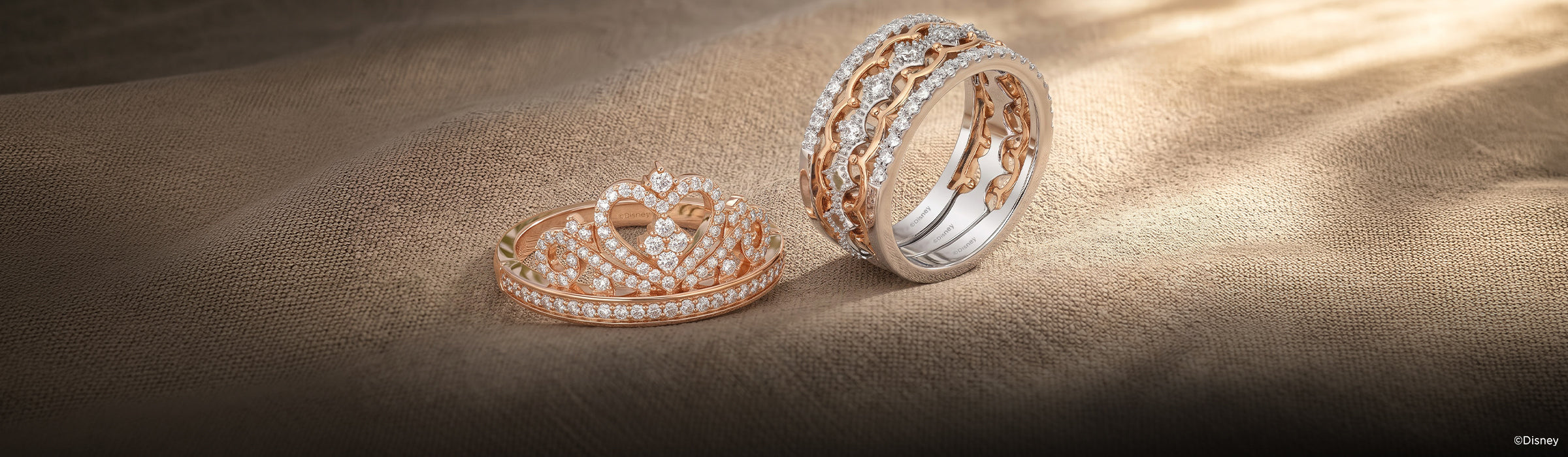 Explore diamond and gemstone rings inspired by Majestic Princess Desktop Banner