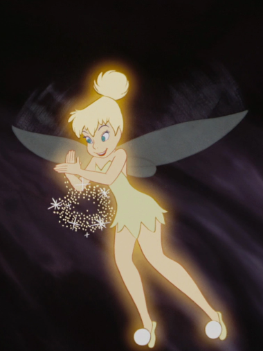 Tinkerbell Fairy Earrings With Clear AB Crystal Wings - Nickel Free Fashion Jewelry