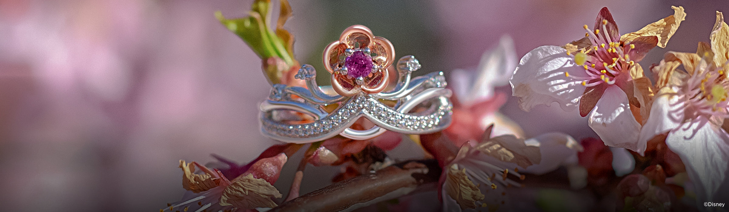 Explore diamond and gemstone rings inspired by Disney's Mulan Desktop Banner