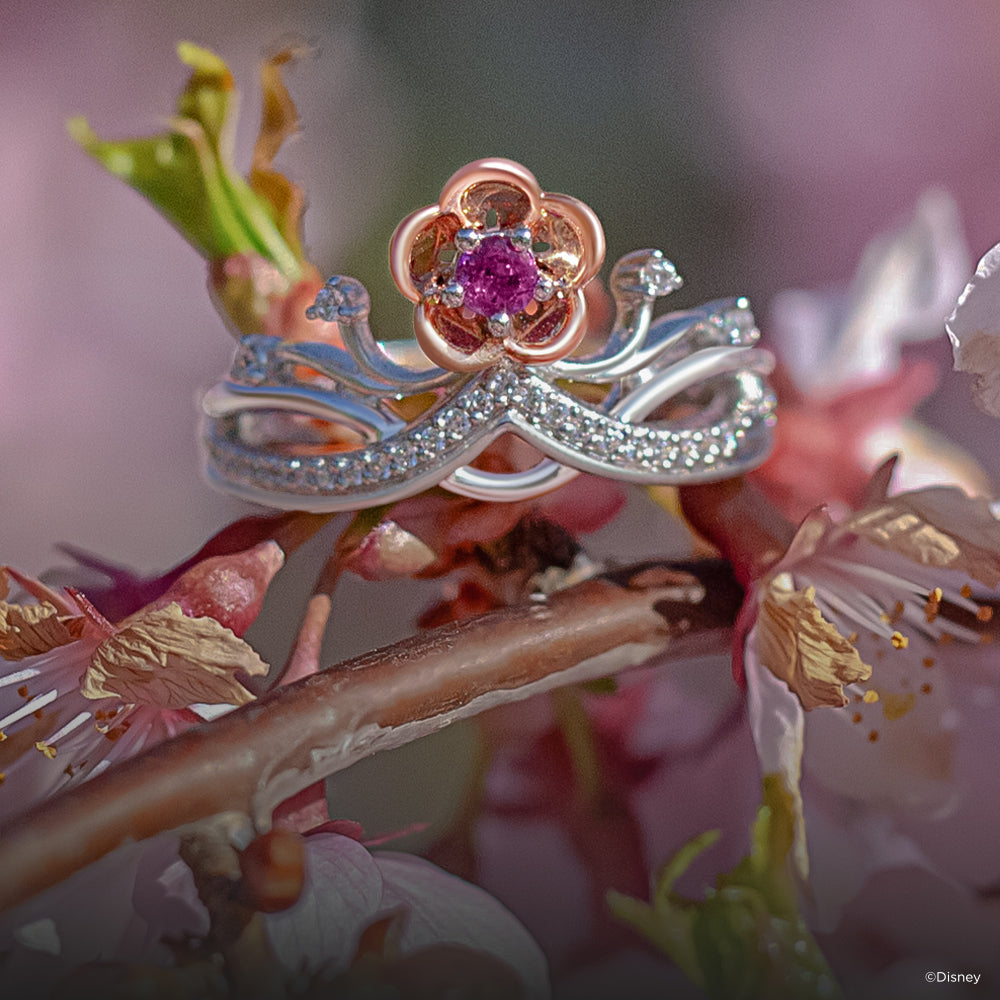 Explore diamond and gemstone rings inspired by Disney's Mulan Mobile Banner