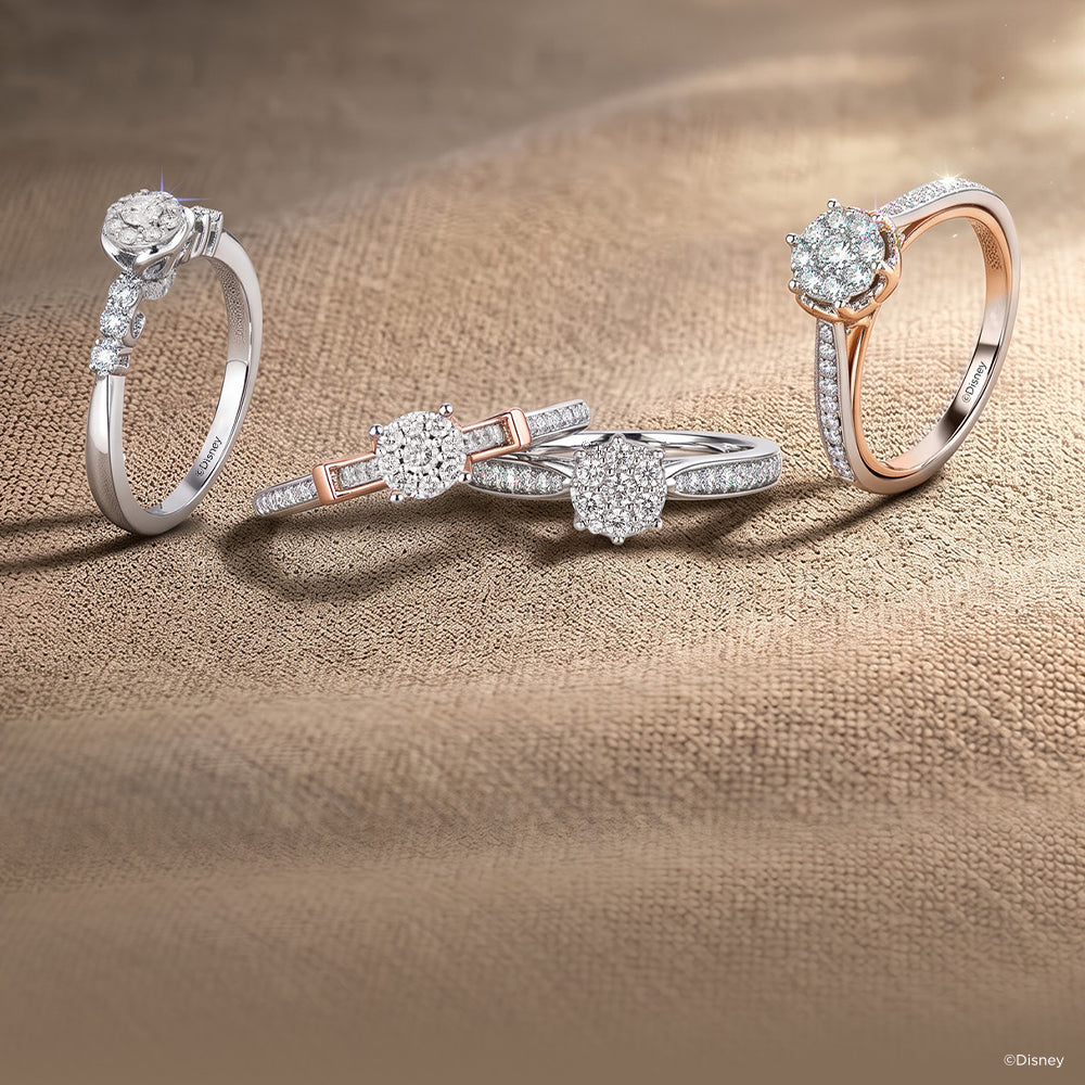 Natural Diamond Promise Rings Mobile Banner