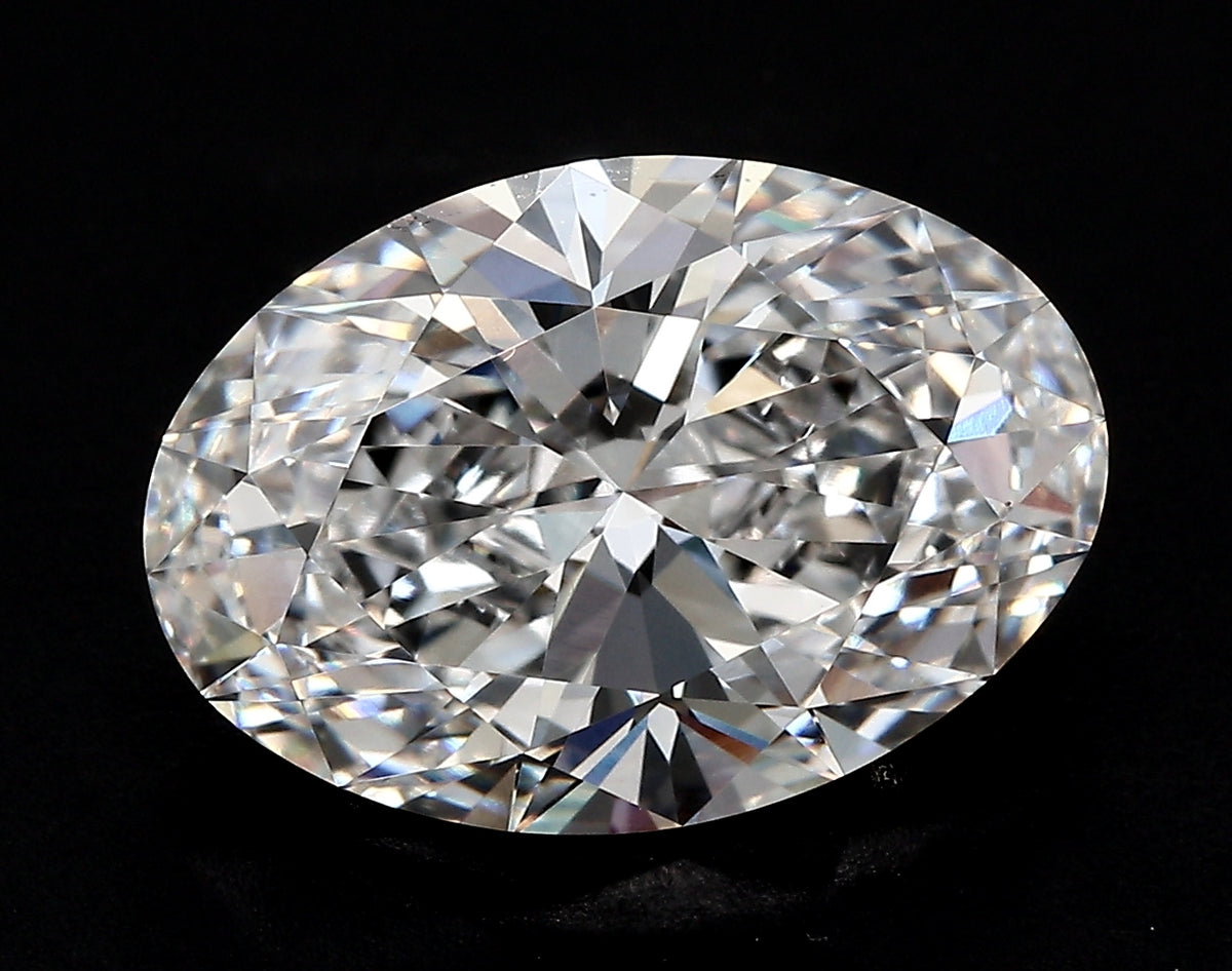 3.85 Carat Oval Lab Diamond