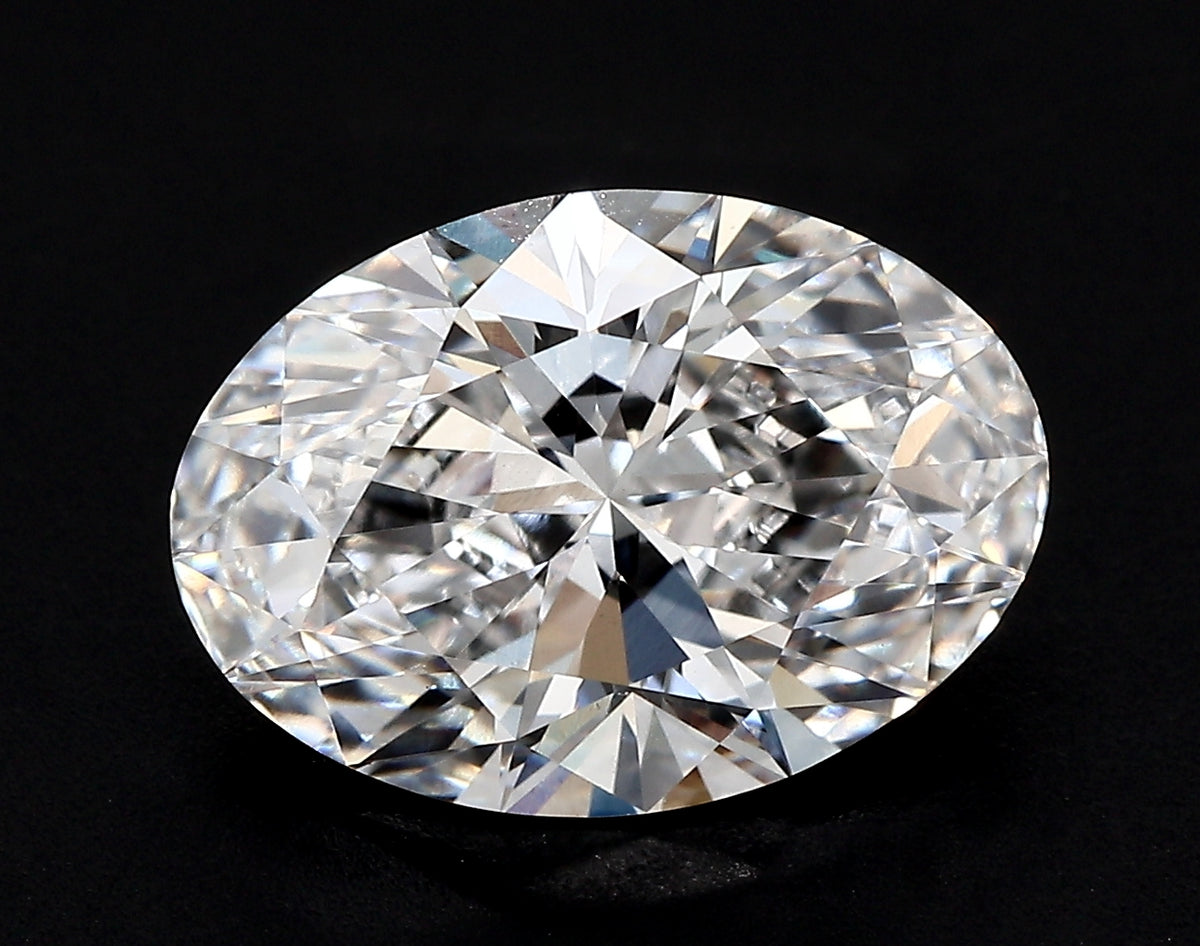 4.09 Carat Oval Lab Diamond