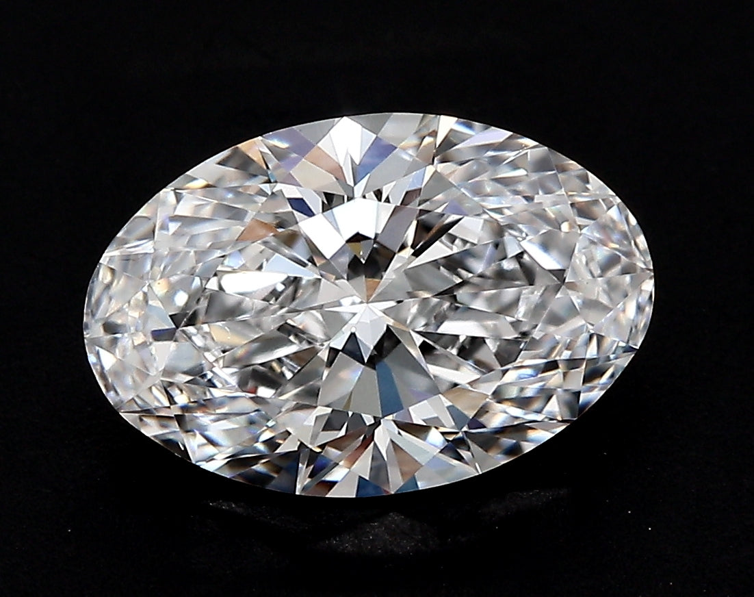4.09 Carat Oval Lab Diamond