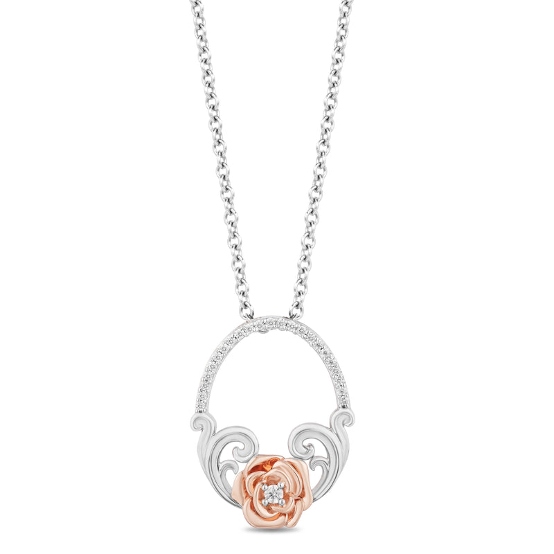 enchanted_disney-belle_pendant_necklace_1/10CTTW_1